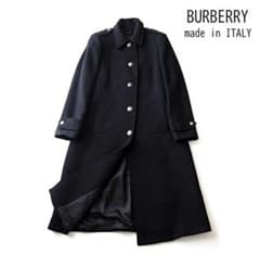 ケイティ様BURBERRY バーバリーロンドン イタリア製 ウール ロング 