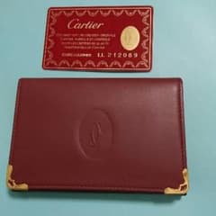 正規品  カルティエ名刺入れ  パスケースのサムネイル