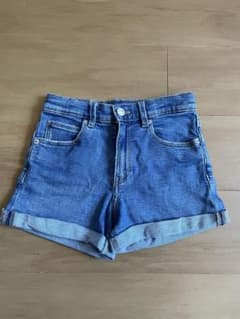 ZARA 140cm デニム ショートパンツ キッズ