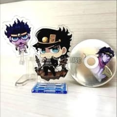ジョジョの奇妙な冒険 JOJO WORLD アクリルスタンド 缶バッジ セットのサムネイル