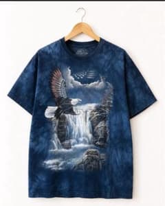 USA製 THE MOUNTAIN イーグル タイダイTシャツ サイズMのサムネイル