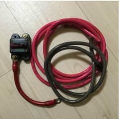 azure skyさま専用♡4AWG 電源&アース用、電源用ブレーカー100Aのサムネイル