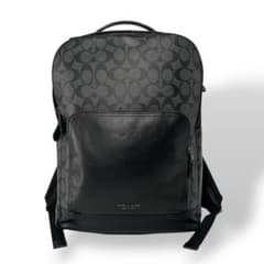 コーチ グラハム リュック バックパック シグネチャー ロゴ 二室 PVC