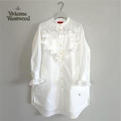 希少 ヴィヴィアンウエストウッド ラブ フリル シャツ