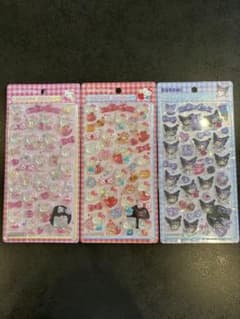 【正規品】ボンボンドロップシールサンリオ3枚セットのサムネイル