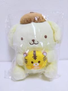 激レア！ 美品！ 2022年 ポムポムプリン ぬいぐるみ 2点セット トラ柄 ポムポムプリン ぬいぐるみ 福袋 2022年 - メルカリ