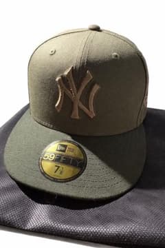 New Era 59FIFTY キャップ オリーブ 7 1/8のサムネイル