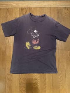 80s〜90s ディズニー　ミッキーマウス　Tシャツ　ビンテージ　サンフェードのサムネイル