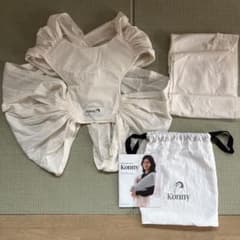Konny 抱っこ紐 XS アイボリー　美品　夏用のサムネイル