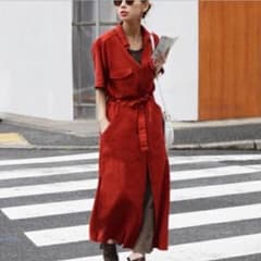 ★美品★アメリameri vintag とろみシャツワンピースのサムネイル