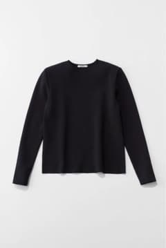 限界価格佐藤佳菜子さん肩で魅せるニットネイビー新品バッグスローン boutique310 SLOANE 肩で魅せるニット 黒 - メルカリ