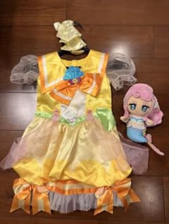 トロピカル〜ジュ！プリキュア 変身プリチューム キュアパパイア　ぬいぐるみセットのサムネイル