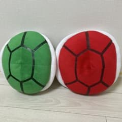 任天堂 スーパーマリオ 特大サイズぬいぐるみ こうら 赤＆緑 全２種