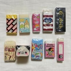 消しゴム 10点セット まとめ売り 平成レトロ - メルカリ