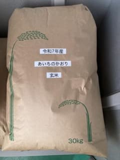 ②令和7年産 あいちのかおり 30kg 玄米のサムネイル