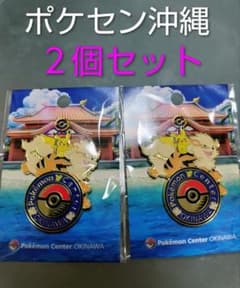 ポケモンセンターオキナワ ロゴピンズ 2個セット - メルカリ
