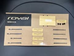 ROVAL RAPIDE CLXⅢ カーボンスポーク/ニップル　補修用　未使用 ROVAL RAPIDE CLXⅢ カーボンスポーク/ニップル 補修用 未使用 - メルカリ