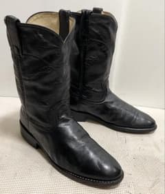 Double Hペコスウエスタンブーツ13D レザー黒PECOS USA DANPOSTペコスウエスタンブーツ8.5Dレザー黒 PECOS WESTERN - メルカリ