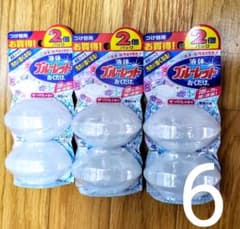【新品＊未開封】ブルーレットおくだけ ミントの香り 詰め替え用6個セットs①のサムネイル
