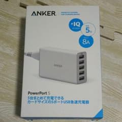ANKER POWERPORT 5 WHITEのサムネイル
