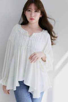 2026ssハーリップトゥ ブラウス完売品 Fionna Lace Blouse - メルカリ