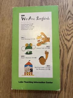【英語教材】We Are Songbirds CD 4枚セットのサムネイル