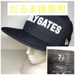 PEARLY GATES × NEW ERAコラボキャップ　ネイビー　7 1/2のサムネイル