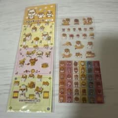 平成レトロ 2002年 コロコロクリリンクリアスポンジシール フロッキーシールのサムネイル