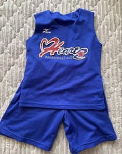 MIZUNO ハーツバスケットボール ユニフォーム 上下セット 140 - メルカリ