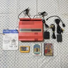 Twin Famicom AN-505 赤 本体 カセット ツインファミコン - メルカリ
