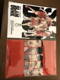 スラムダンク　映画　ジャンプSQ 12月号　1月号　おまけ　付録　クリアファイルのサムネイル