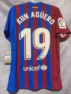 正規品】アグエロ バルセロナ 21/22 ホームオーセンティック - メルカリ