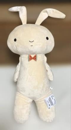 크레용 신짱 엄마도 푹 네네짱의 토끼 봉제인형