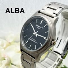 SEIKO ALBA アルバ EPSILON チタン メンズ腕時計 稼働品 - メルカリ