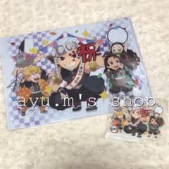 귀멸의 칼날 ufotable 우수천원 탄생제 클리어 파일&액스터 세트