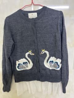 Chesty スワン刺繍 カーディガンのサムネイル