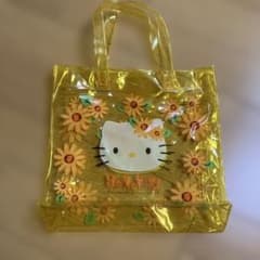 ハローキティ ひまわり柄 クリアバッグのサムネイル