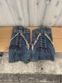 JUN NAKAYAMA WESTERN LEG COVER デニムレッグカバーのサムネイル