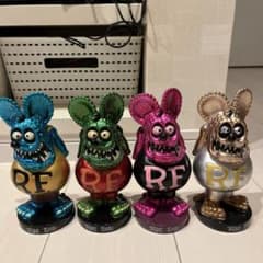 ラットフィンク ボビングヘッド 4体セット FJチャンネル アメリカン