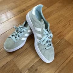 値下げしました。adidas ミントグリーン スニーカーのサムネイル