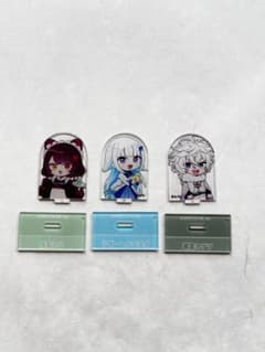 にじさんじチョコエッグ アクリルスタンド 戌亥とこ リゼ・ヘルエスタ 叢雲カゲツのサムネイル