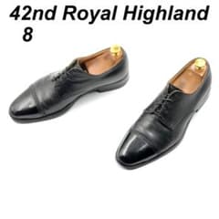 42nd royal highland 8 CS2302 01 ストレートチップ - メルカリ