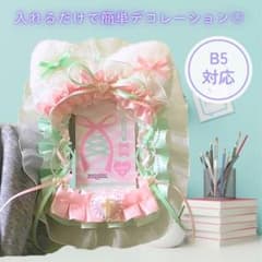 トレカケース　猫　カードケース　可愛い　デコ　ピンク　緑　推し活　痛ロゼットのサムネイル