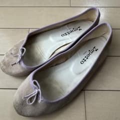 repettoレペット バレエシューズ 37 スエード - メルカリ