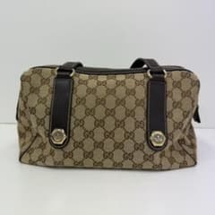 764244/GUCCI グッチ GGキャンバス ミニボストンバッグ - メルカリ