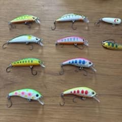 メジャークラフトエデン 渓流釣り ZEREK ミノー 7cm ルアー 5色セット