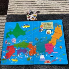 日本地図  マグネットパズルのサムネイル
