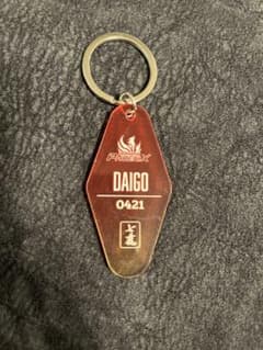 Mリーグ　セガサミーフェニックス　DAIGO モーテルキーホルダーのサムネイル