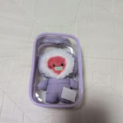 BT21 TATA mini minini ダウンぬいぐるみキーリング