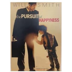 K468A3 幸せのちから 映画 ポスター ウィルスミス 洋画 インテリア